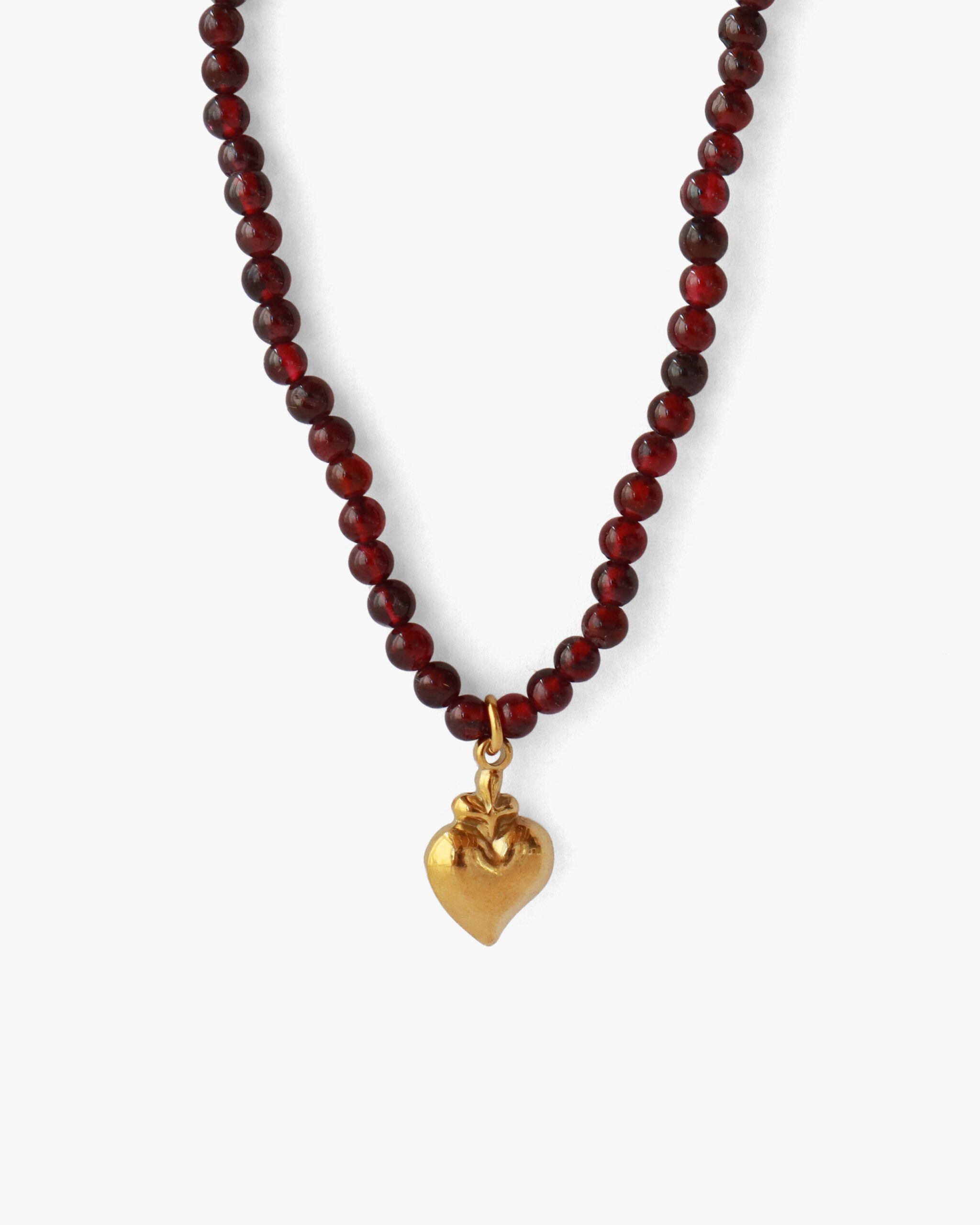 IMG_5092 Collana Il Cuore Eoliano® Granato - immagine 1