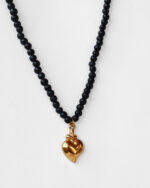 Collana Il Cuore Eoliano® Ossidiana - immagine 2