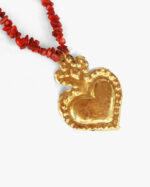 Collana Il Cuore Eoliano® Corallo - immagine 2