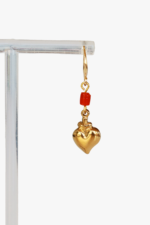 Orecchini Il Cuore Eoliano® Corallo - immagine 2