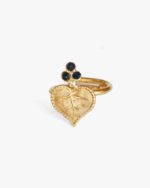 Anello Il Cuore Eoliano® Foglia Del Cappero - immagine 3