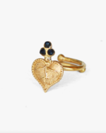 Anello Il Cuore Eoliano® Foglia Del Cappero - immagine 4
