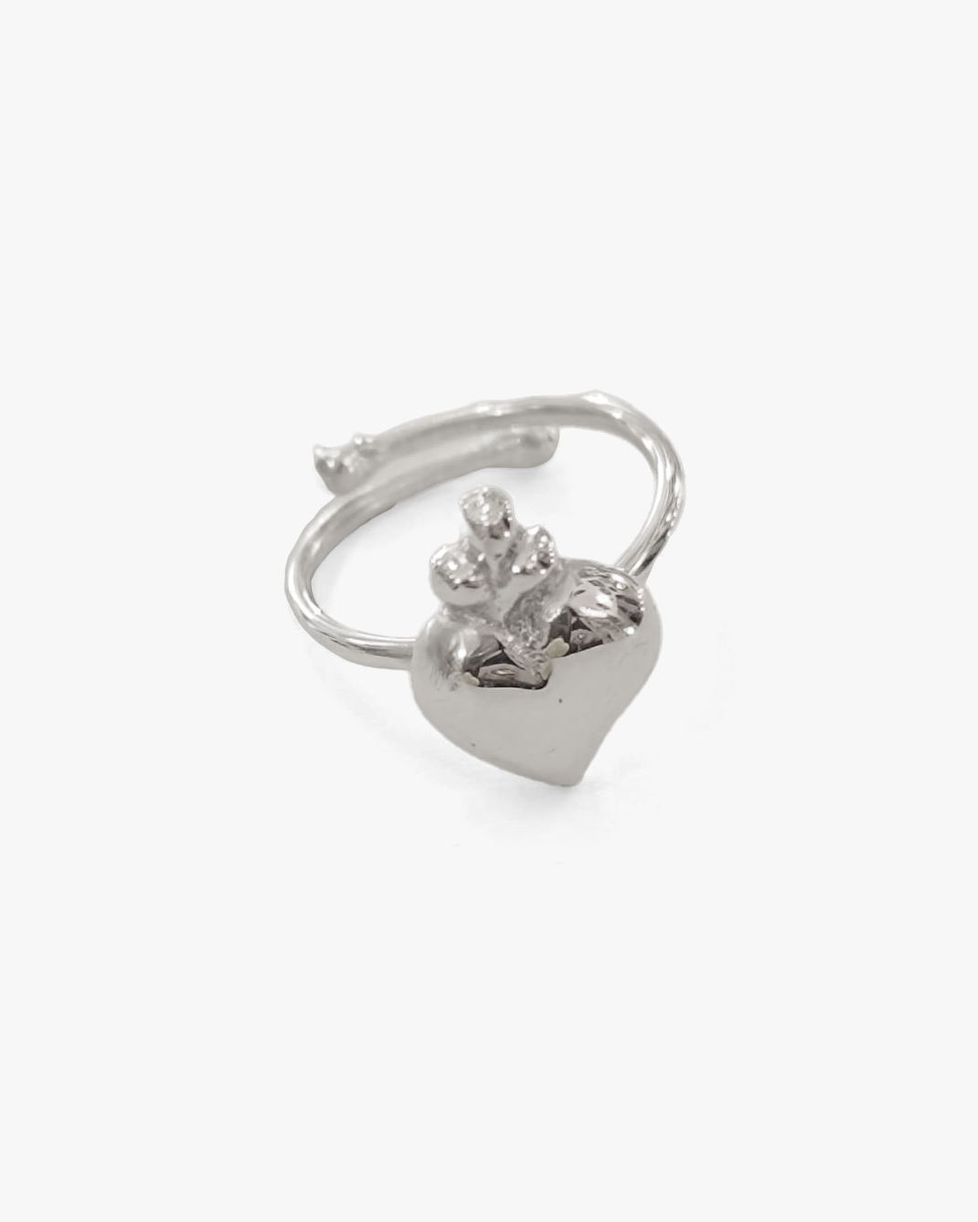WhatsApp Image 2026-04-30 at 11.47.28 Anello Il Cuore Eoliano® Argento - immagine 1