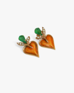 Orecchini Il Cuore Eoliano® Smalto Piccolo - immagine 5