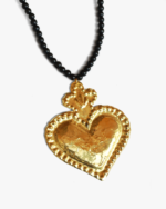 Collana Il Cuore Eoliano® Ossidiana Grande - immagine 2