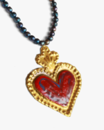 Collana Il Cuore Eoliano® Fuoco e Acqua - immagine 2