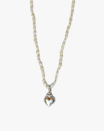 Collana Il Cuore Eoliano® Perle Argento