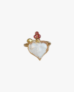 Anello Il Cuore Eoliano® Foglia Del Cappero Smalto - immagine 4
